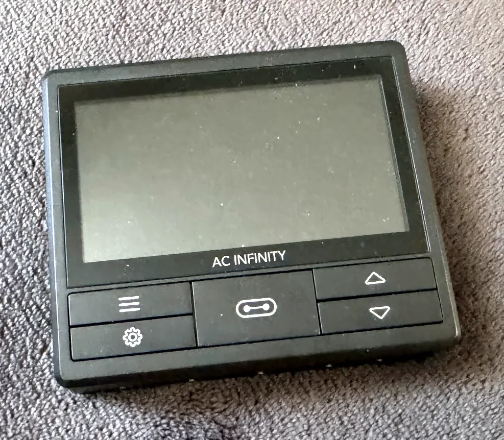AC Infinity CONTROLLER 69, photographed by SB Mycology
