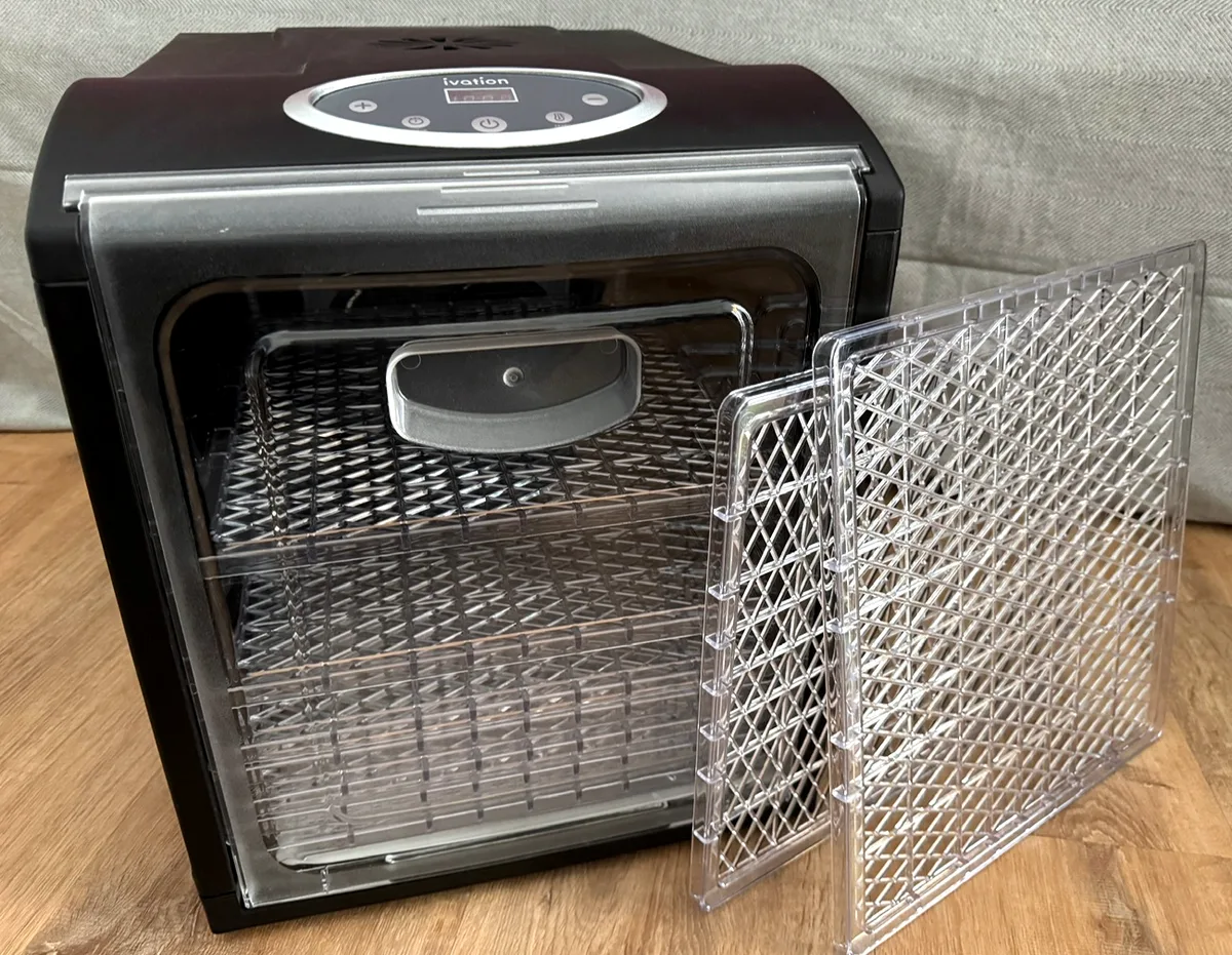 Ivation 9-Tray Digital Food Dehydrator, photographed by SB Mycology